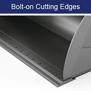 Bolt on Cutting Edges Wear Parts white